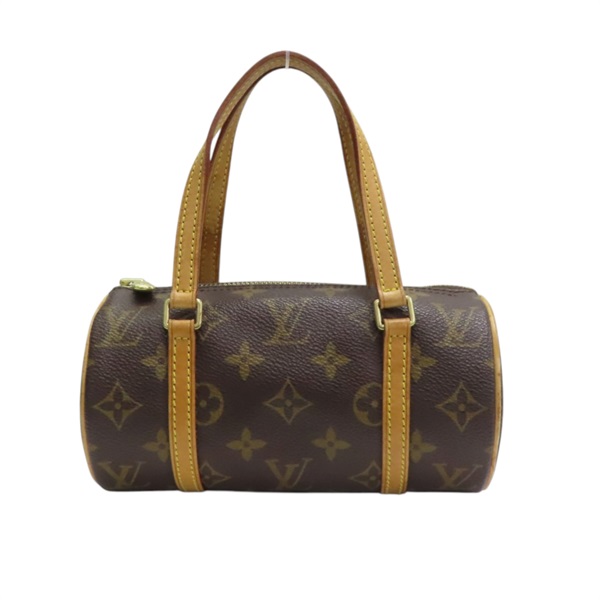 棕色 原花帆布 Papillon 19 手提包【LOUIS VUITTON LV 路易威登】 M51389