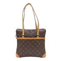 棕色 原花帆布 Coussin GM 肩背包【LOUIS VUITTON LV 路易威登】 M51141