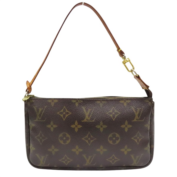 棕色 原花 PVC塗層帆布 手提包【LOUIS VUITTON LV 路易威登】 M51980