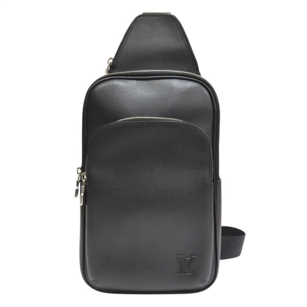 黑色 Taiga牛皮 Avenue NM 胸包【LOUIS VUITTON LV 路易威登】 M30863