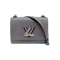 灰色 EPI水波紋 牛皮 Twist MM 肩背包【LOUIS VUITTON LV 路易威登】 M21114