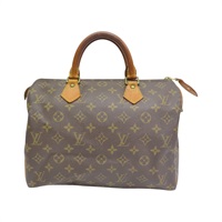 棕色 原花帆布 Speedy30 手提包 M41526 (無鑰使)【LOUIS VUITTON LV 路易威登】 M41526
