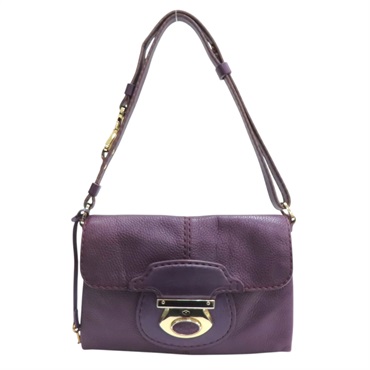 紫色 牛皮 肩背包【TOD'S 托德斯】