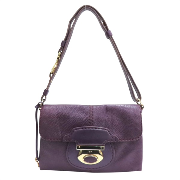 紫色 牛皮 肩背包【TOD'S 托德斯】