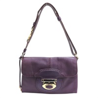 紫色 牛皮 肩背包【TOD'S 托德斯】