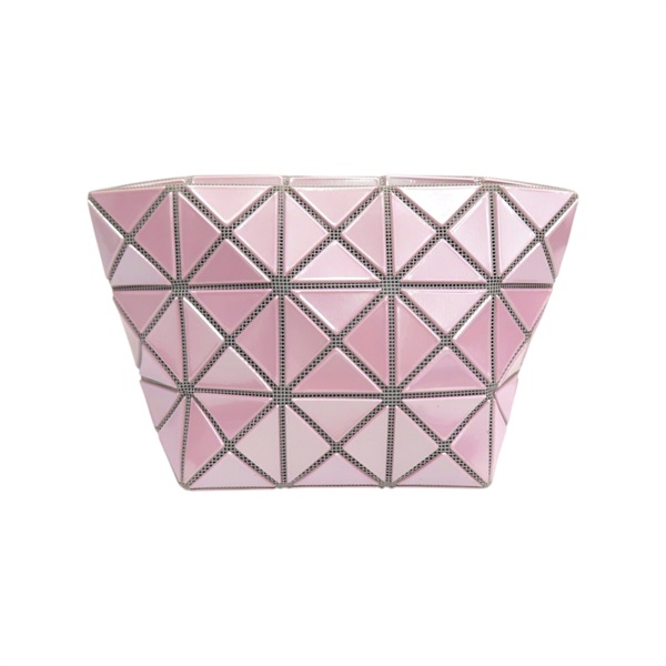 粉色 PVC塗層帆布 poach 收納包【BAO BAO ISSEY MIYAKE 三宅一生】 BB91-AG515