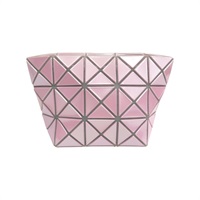 粉色 PVC塗層帆布 poach 收納包【BAO BAO ISSEY MIYAKE 三宅一生】 BB91-AG515