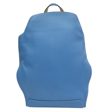 藍/白色 evercolor牛皮 Cityback 27 後背包 C刻【HERMES 愛馬仕】