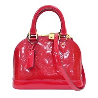 紅色漆皮 Alma BB 兩用包 M91771【LOUIS VUITTON LV 路易威登】 M91771