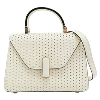 白色 牛皮 Iside Senses Crossbody Micro 肩背包【VALEXTRA】 WBES0022565VOC99