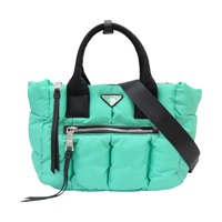 綠色 尼龍 Tessuto Bomber 空氣包 兩用包【PRADA 普拉達】 BN2636