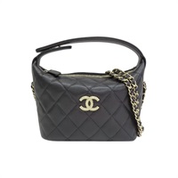 黑色牛皮 Hobo 兩用包 AP4747【CHANEL 香奈兒】 AP4747