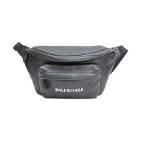 黑色 牛皮 Every Day 腰包【Balenciaga 巴黎世家】 552375