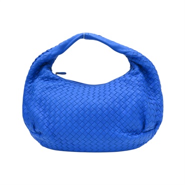 藍色 編織羊皮 Veneta Hobo 手提包【BOTTEGA VENETA BV 寶緹嘉】