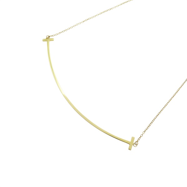 18黃K金 Smile large 項鍊【Tiffany & Co 蒂芬妮】 60011679