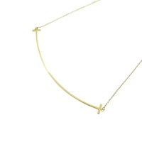 18黃K金 Smile large 項鍊【Tiffany & Co 蒂芬妮】 60011679