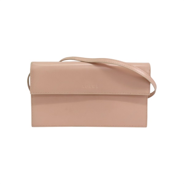 粉色牛皮 mini 肩背包【LOEWE 羅威】