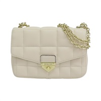 米白色 羊皮 鏈帶 肩背包【MICHAEL KORS 麥可寇斯】 30H0L1SL1T