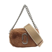 棕色毛絨 The Plush Snapshot 兩用包 H159M01RE21【MARC JACOBS 馬克·雅各布斯】 H159M01RE21