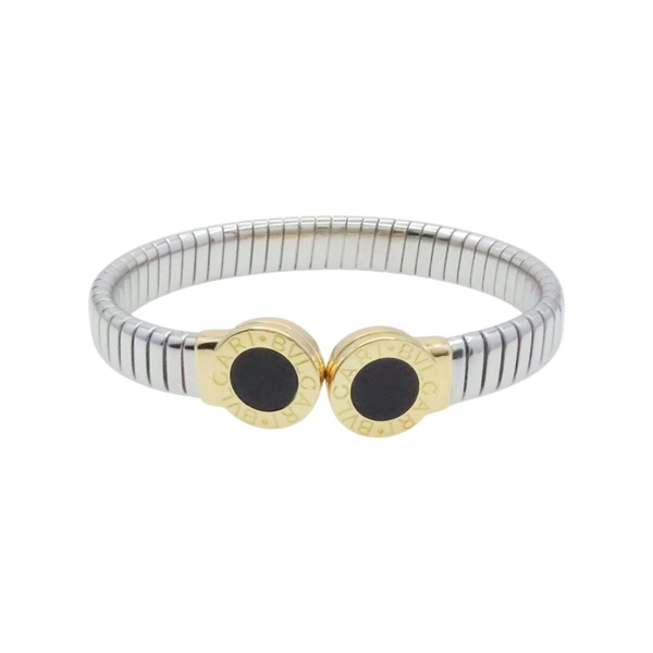 18K黃金 不鏽鋼 Tubogas 手環【BVLGARI 寶格麗】