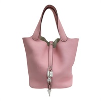 櫻花粉 TC牛皮 Picotin Lock 22 手提包 H060991CK3Q T刻【HERMES 愛馬仕】 H060991CK3Q