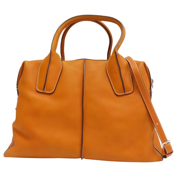 棕色 牛皮 D-Styling 波士頓包 兩用包【TOD'S托德斯】