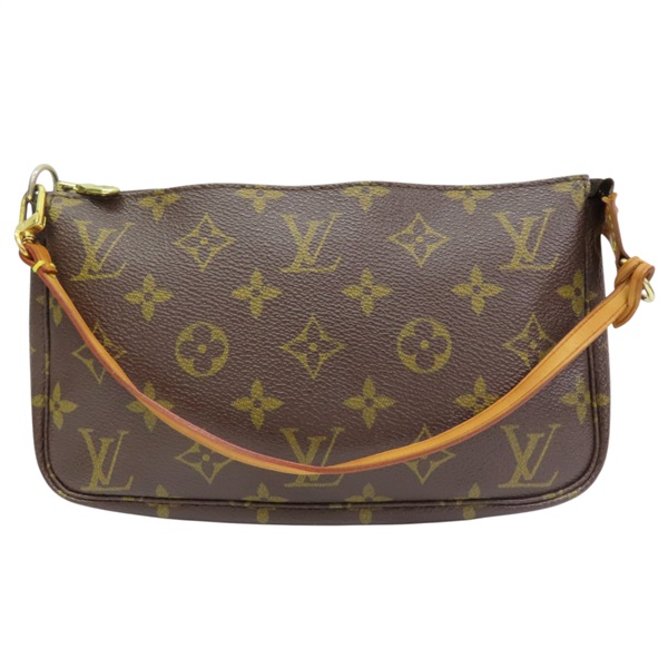 棕色 原花 PVC塗層帆布 手提包【LOUIS VUITTON LV 路易威登】 M51980