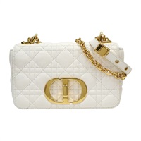 白色 牛皮 Caro 肩背包 【Dior 迪奧 】 M9241UWHC-M35U
