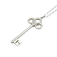 925純銀 鑰匙墜飾 項鍊【Tiffany & Co 蒂芬妮】