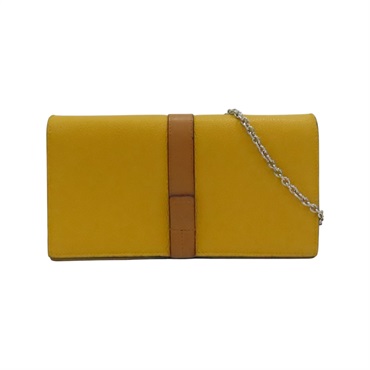 黃色 牛皮 Anagram WOC 肩背包 【LOEWE 羅威】 124.12.U51 8256