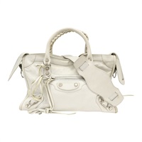 灰色 山羊皮 City Small 兩用包【BALENCIAGA 巴黎世家】 431621