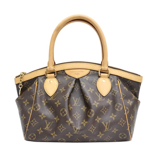 棕色 原花 帆布 Tivoli PM 手提包【LOUIS VUITTON LV 路易威登】 M40143