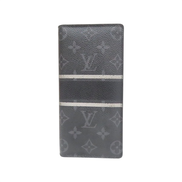 黑色 原花凡布 FRAGMENT BRAZZA 錢包 長夾【LOUIS VUITTON LV 路易威登】 M64438