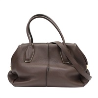 棕色 牛皮 兩用包【TOD S 托德斯】