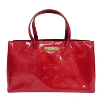 紅色 漆皮皮革 Wilshire 手提包【LOUIS VUITTON LV 路易威登】 M93642