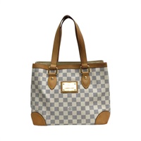 白色 棋盤格 PVC塗層帆布 肩背包【LOUIS VUITTON LV 路易威登】 N51207