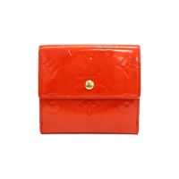 紅色漆皮 Portomone Bie Cult Credit 三折 短夾 M91248【LOUIS VUITTON LV 路易威登】 M91248