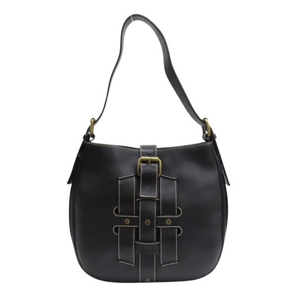 黑色 牛皮 Vintage 肩背包【CELINE 賽琳】