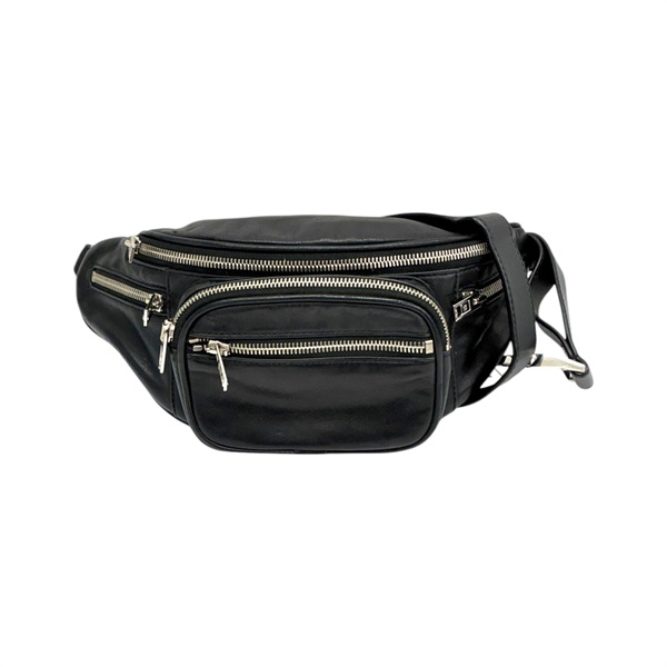 黑色 羊皮 Attica waist bag 腰包【Alexander wang王大仁】 2030P0073L