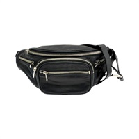 黑色 羊皮 Attica waist bag 腰包【Alexander wang王大仁】 2030P0073L