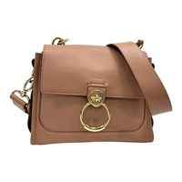 粉色 牛皮 Tess Day Small 兩用包【Chloe 克羅伊】