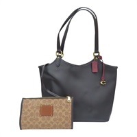 黑色 棕色 牛皮 托特包 肩背包【COACH 寇馳】 C6337