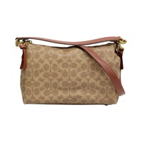 棕色 PVC塗層帆布 Shay Crossbody 兩用包 93847【COACH 寇馳】 93847