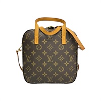 棕色 原花帆布 Spontini 兩用包 M47500【LOUIS VUITTON LV 路易威登】 M47500