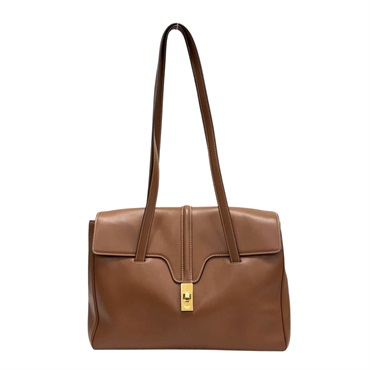 棕色 牛皮 16 Medium 肩背包【CELINE 賽琳】 195543CR4.04LU