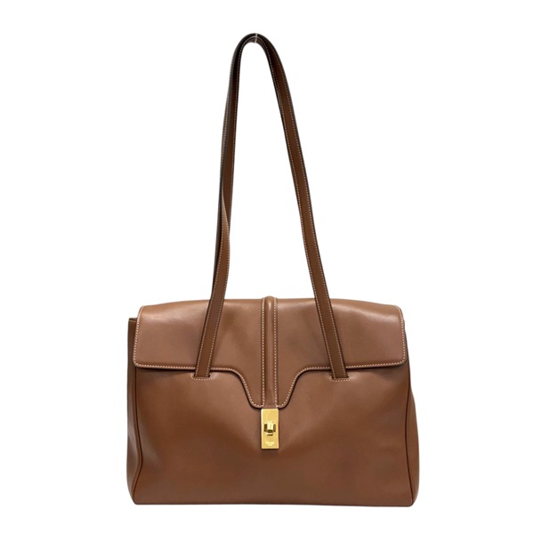 棕色 牛皮 16 Medium 肩背包【CELINE 賽琳】 195543CR4.04LU