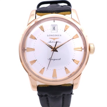 18K黃金 Conquest Heritage 腕錶【 LONGINES 浪琴表】 L1.611.6