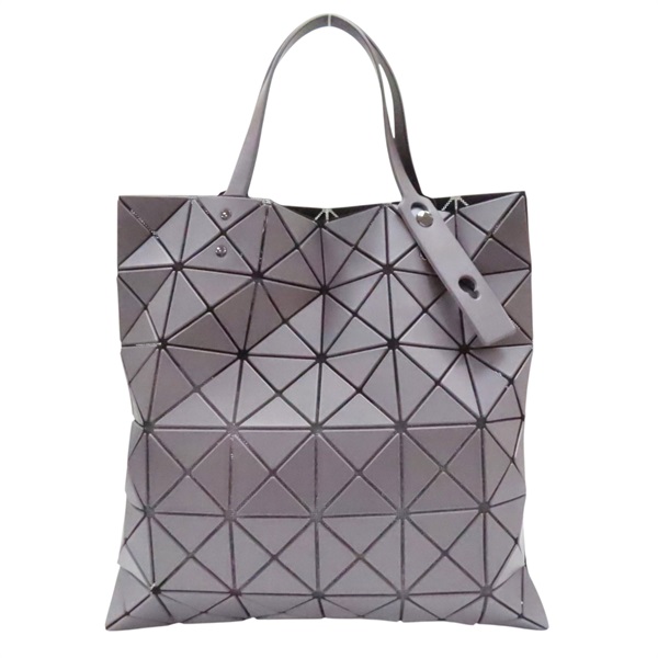 深灰色 PVC 6X6 手提包【BAO BAO ISSEY MIYAKE 三宅一生】 BB41-AG683