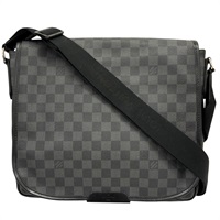黑灰色 棋盤格 Daniel MM 郵差包 肩背包【LOUIS VUITTON LV 路易威登】 N58029