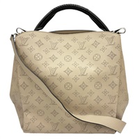 灰色 Mahina 牛皮 Babylone PM 肩背包【LOUIS VUITTON LV 路易威登】 M50032